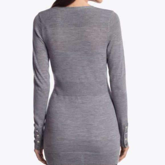 White House Black Market Wool Boyfriend Cardigan L - Picture 2 of 14